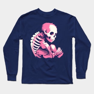 skeleton gorilla Long Sleeve T-Shirt